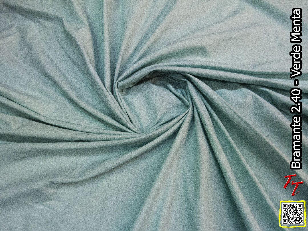 Tul Exa  Verde Menta - Fito Textil