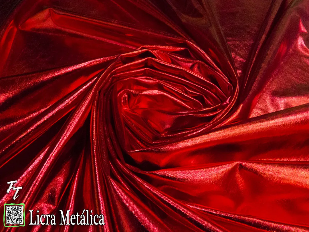 Lycra Metálica | Rojo