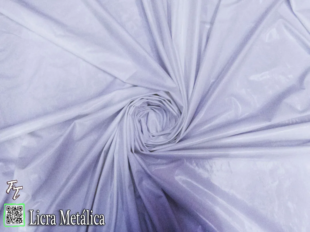 Lycra Metálica | Blanco