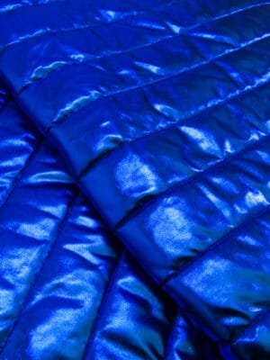 Capitonado Lycra | Rayas Azul Rey