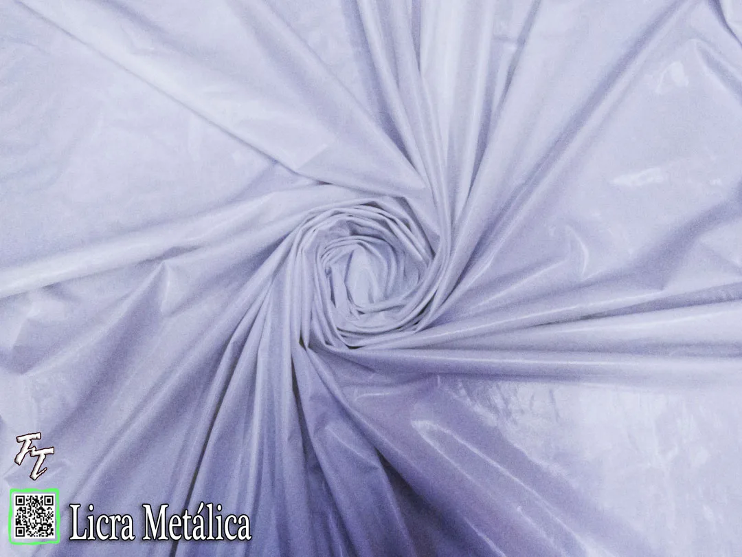 Lycra Metálica | Blanco