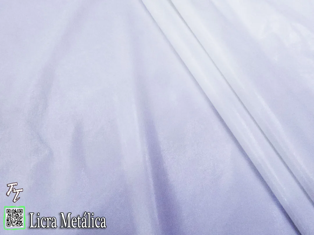 Lycra Metálica | Blanco