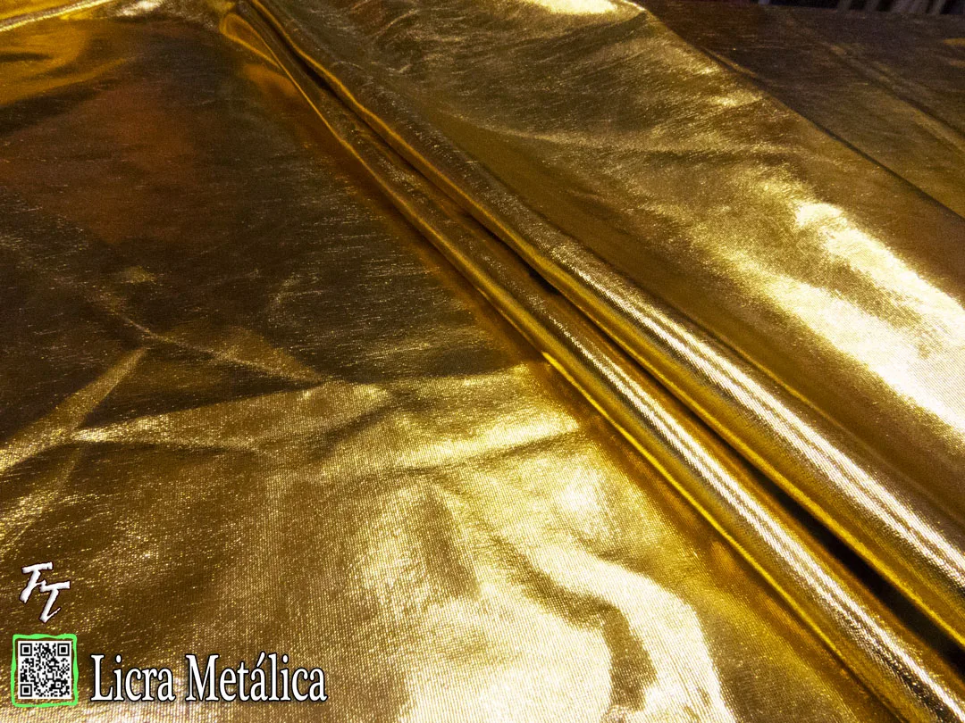 Lycra Metálica | Oro