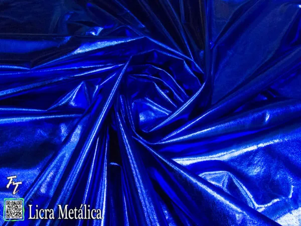 Lycra Metálica | Azul Rey