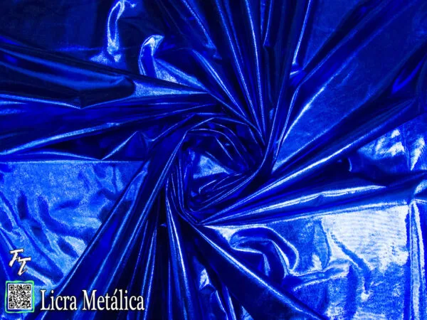 Lycra Metálica | Azul Rey