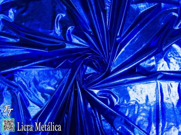 Lycra Metálica | Azul Rey