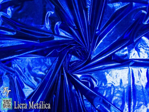 Lycra Metálica | Azul Rey