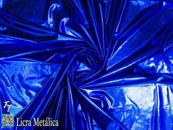 Lycra Metálica | Azul Rey