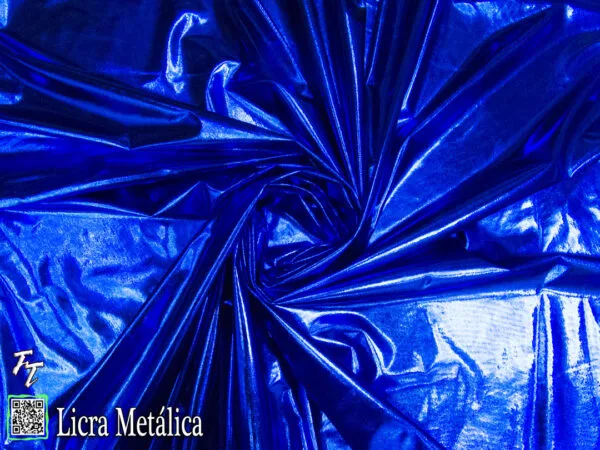 Lycra Metálica | Azul Rey