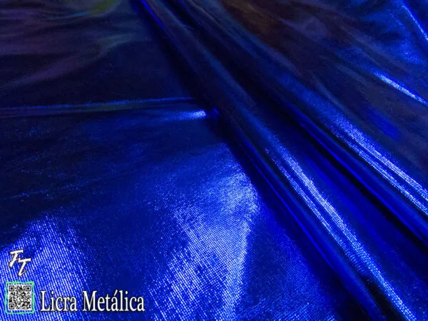 Lycra Metálica | Azul Rey