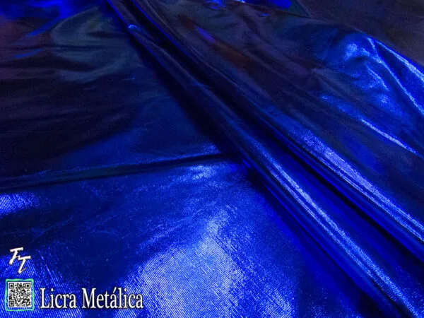 Lycra Metálica | Azul Rey