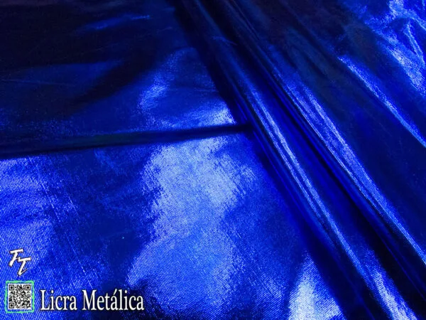 Lycra Metálica | Azul Rey