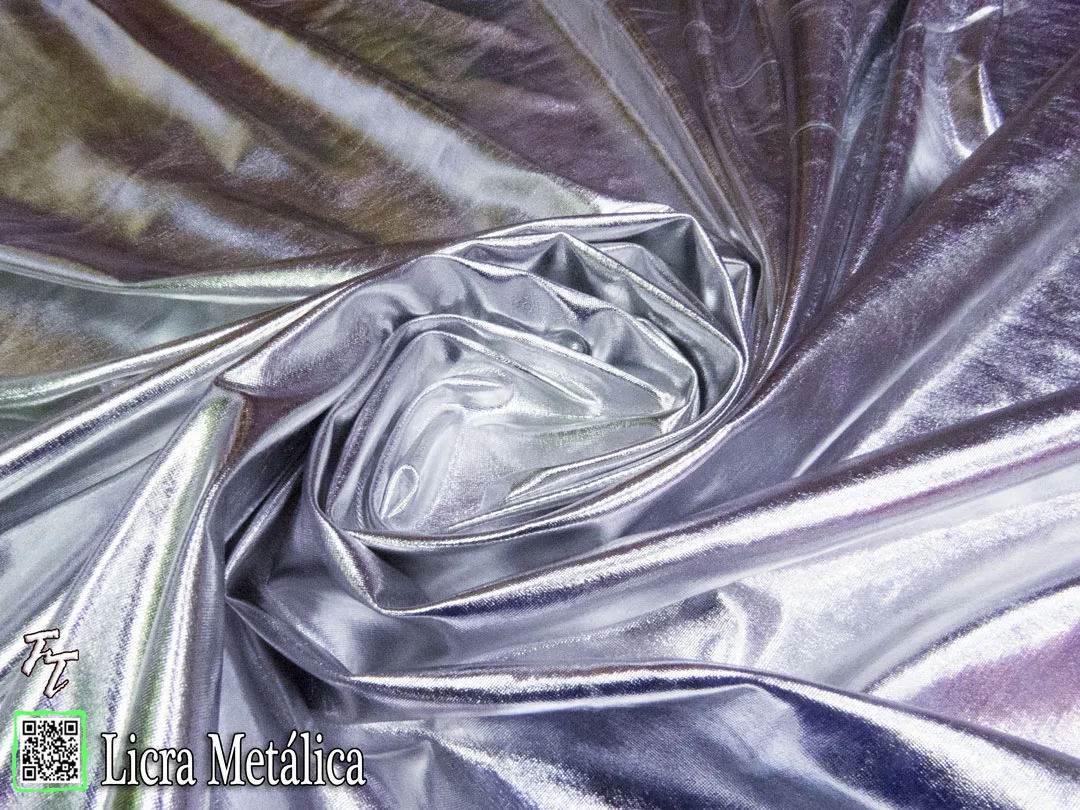 Lycra Metálica | Plata