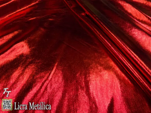 Lycra Metálica | Rojo