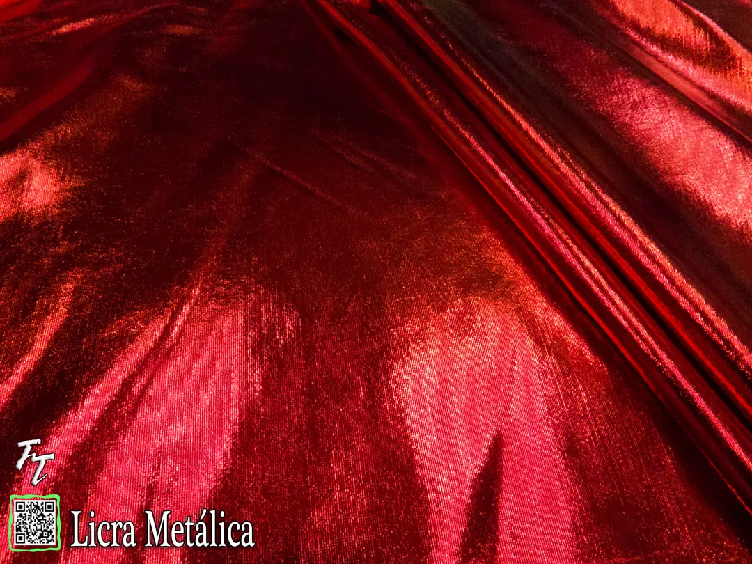 Lycra Metálica | Rojo