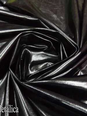 Lycra Metálica | Negro