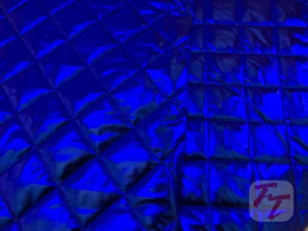 Capitonado Licra | Rombo Grande Azul Rey