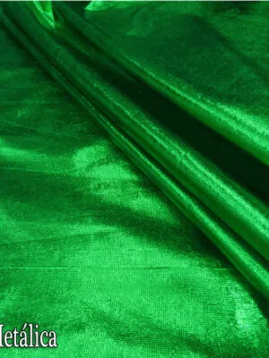Lycra Metálica | Verde Bandera