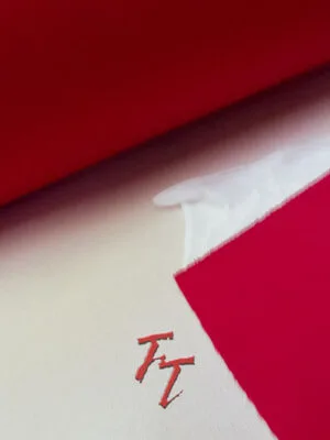 Bondeado De Tergal | Rojo
