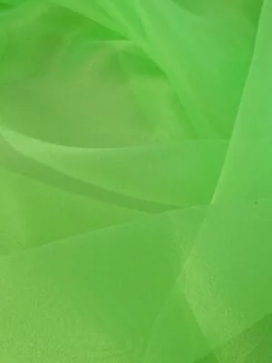 Organza Cristal | Verde Limón