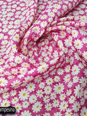 Popelina campesina | Margaritas Fucsia