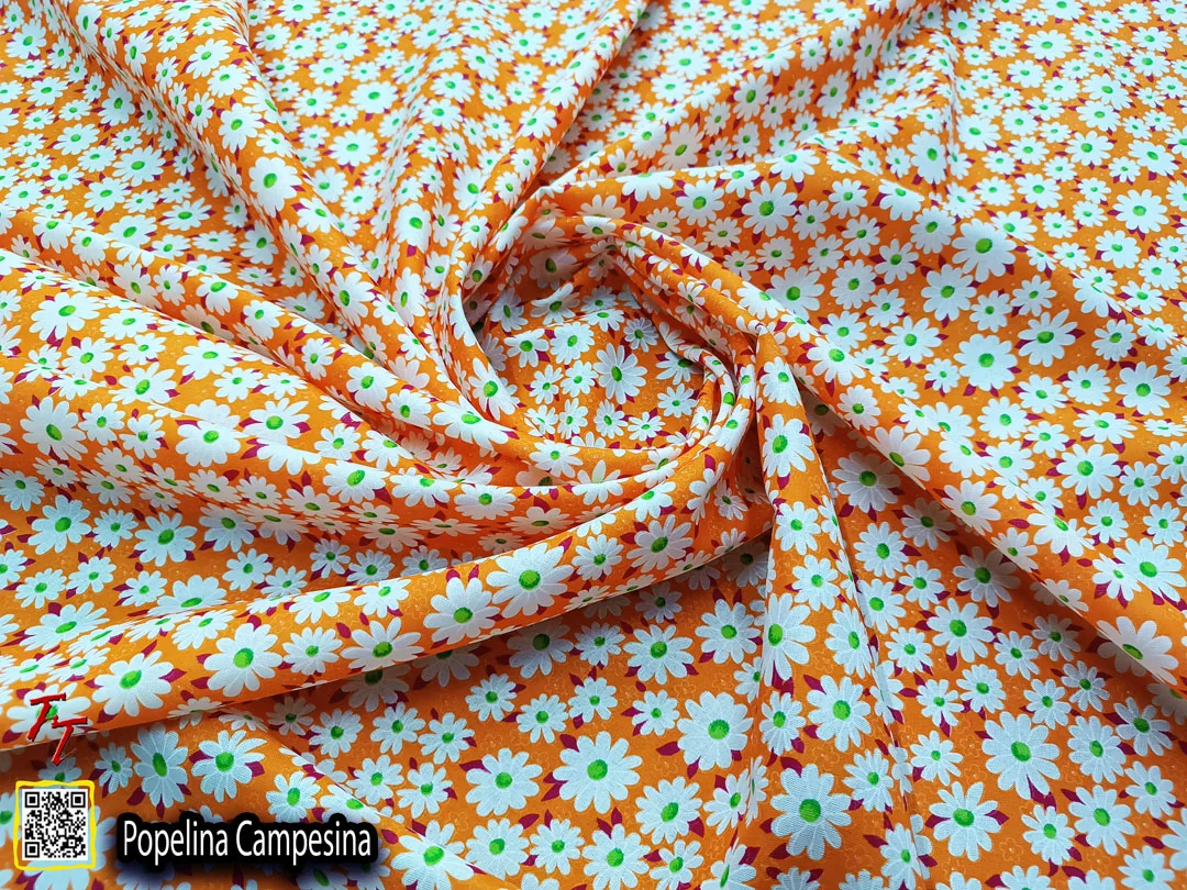 Popelina campesina | Margaritas Naranja #2