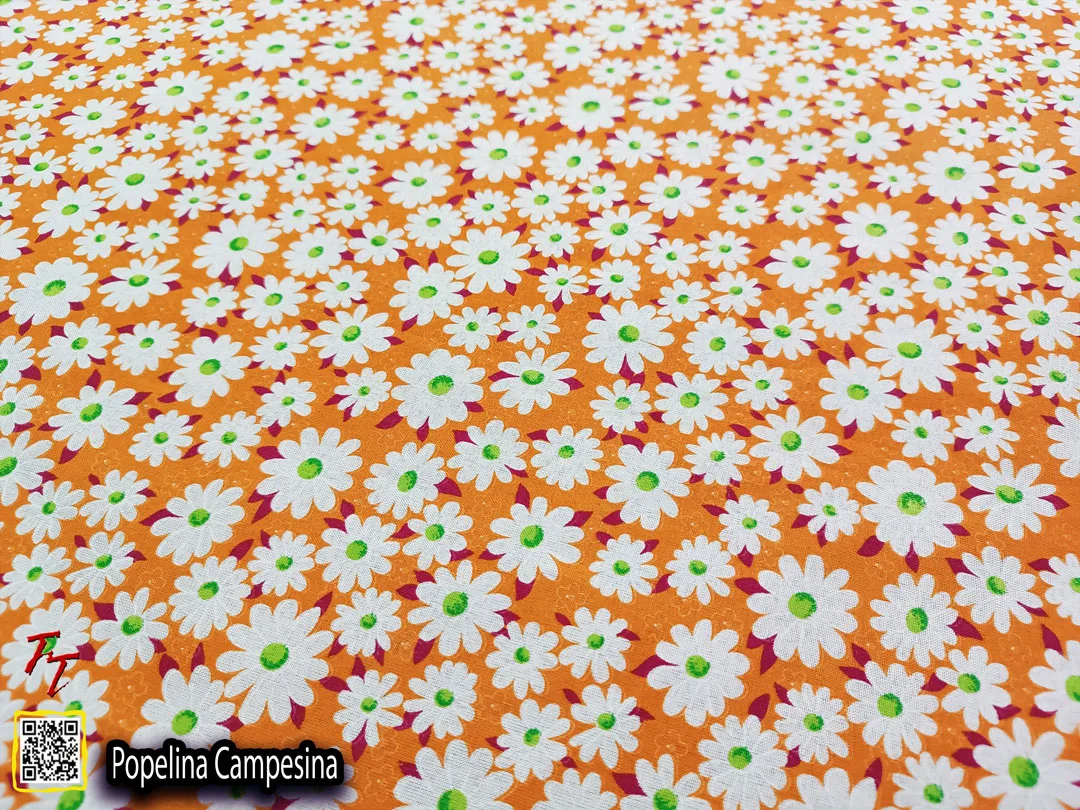 Popelina campesina | Margaritas Naranja #2