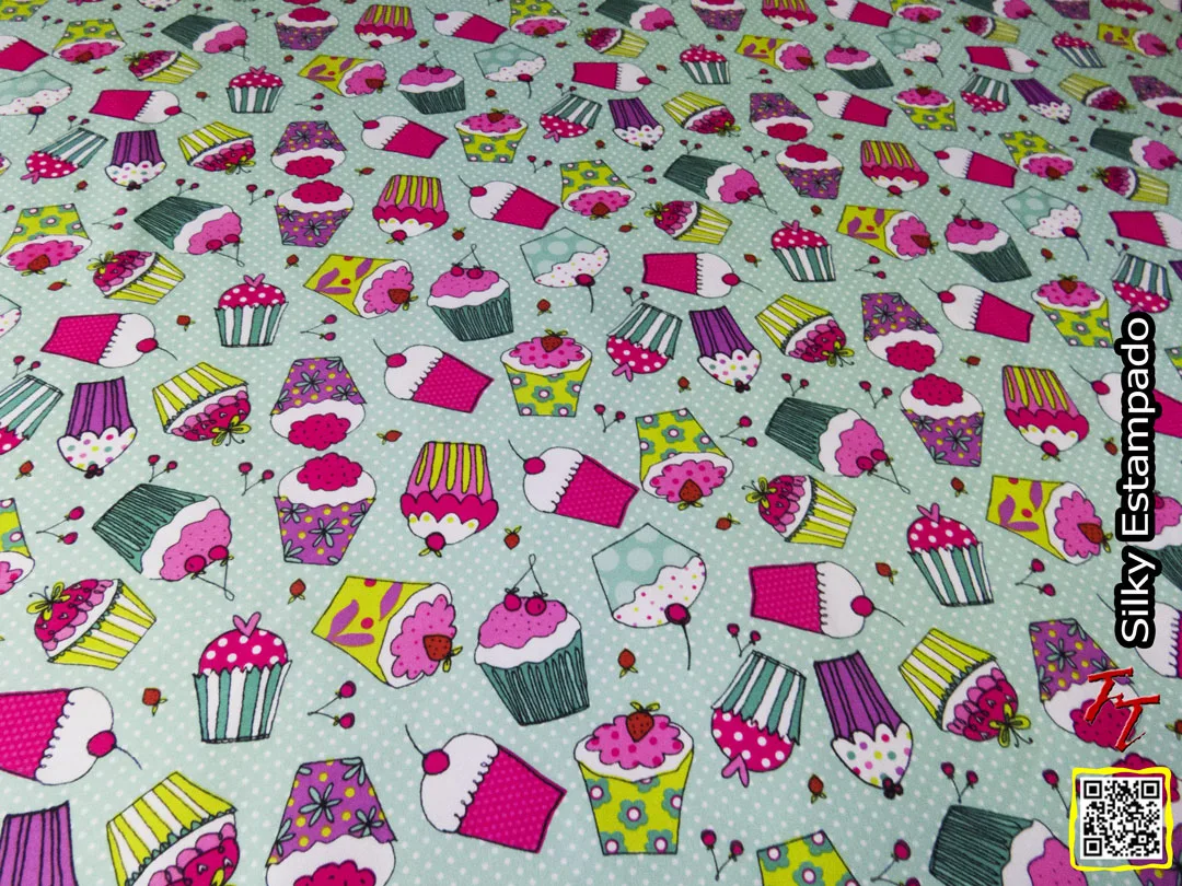 Silki estampado | Cupcakes #3