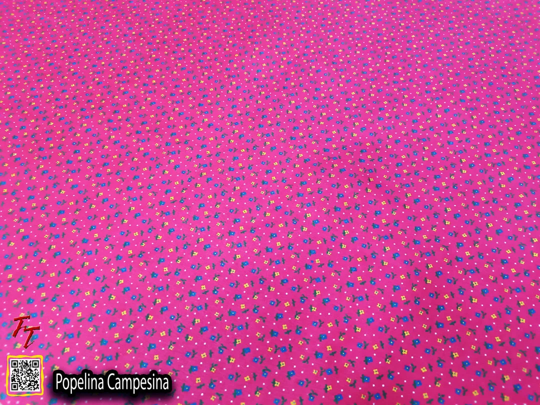 Popelina campesina | Flor pequeña Coral
