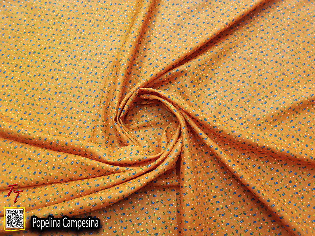 Popelina campesina | Flor pequeña Naranja