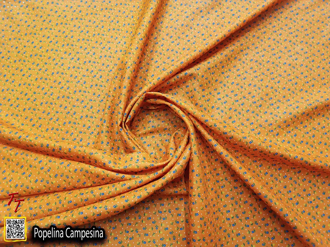 Popelina campesina | Flor pequeña Naranja