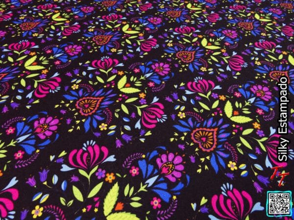 Silki estampado | Flores #3