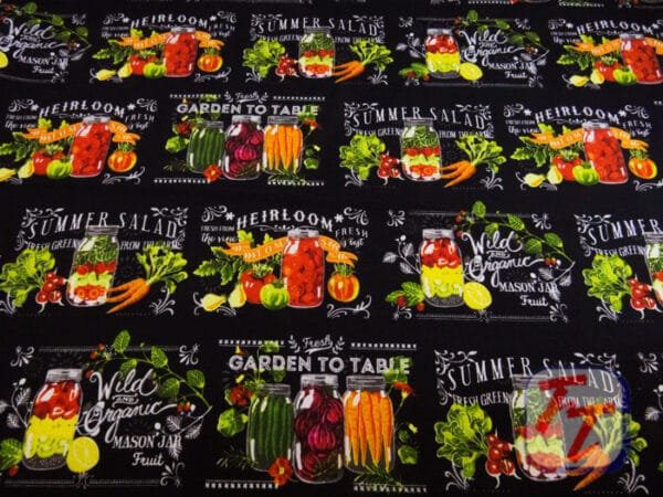 Silki estampado | Vegetales