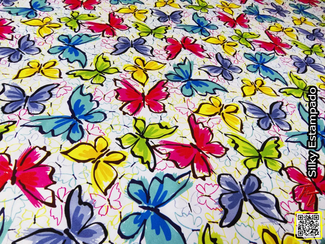 Silki estampado | Mariposas #2