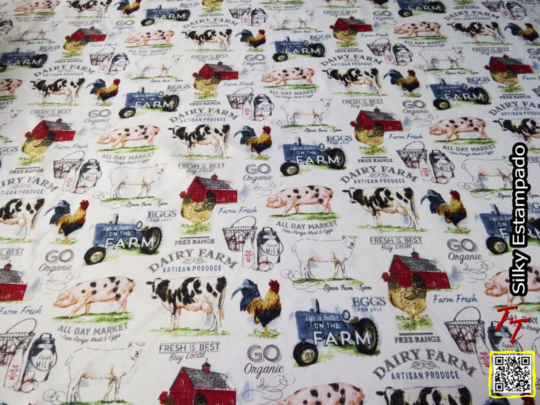 Silki estampado | Granja