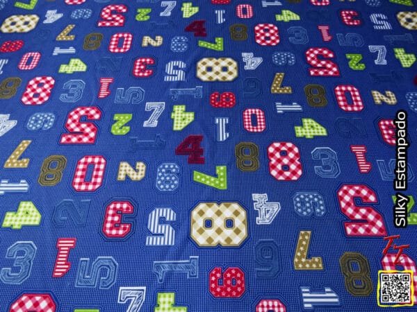 Silki estampado | Números