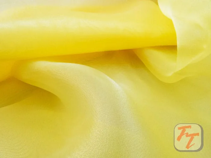 Organza Cristal | Amarillo Canario