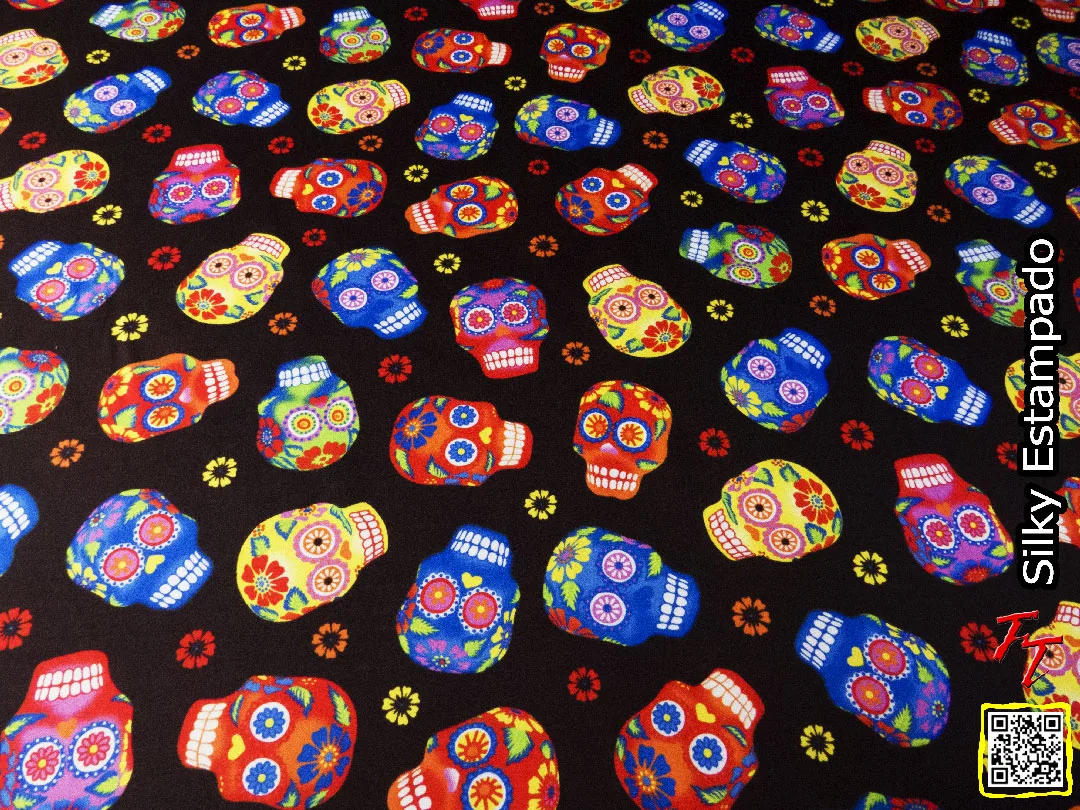 Silki estampado | Calaveras #3