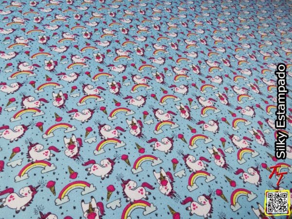 Silki estampado | Unicornio