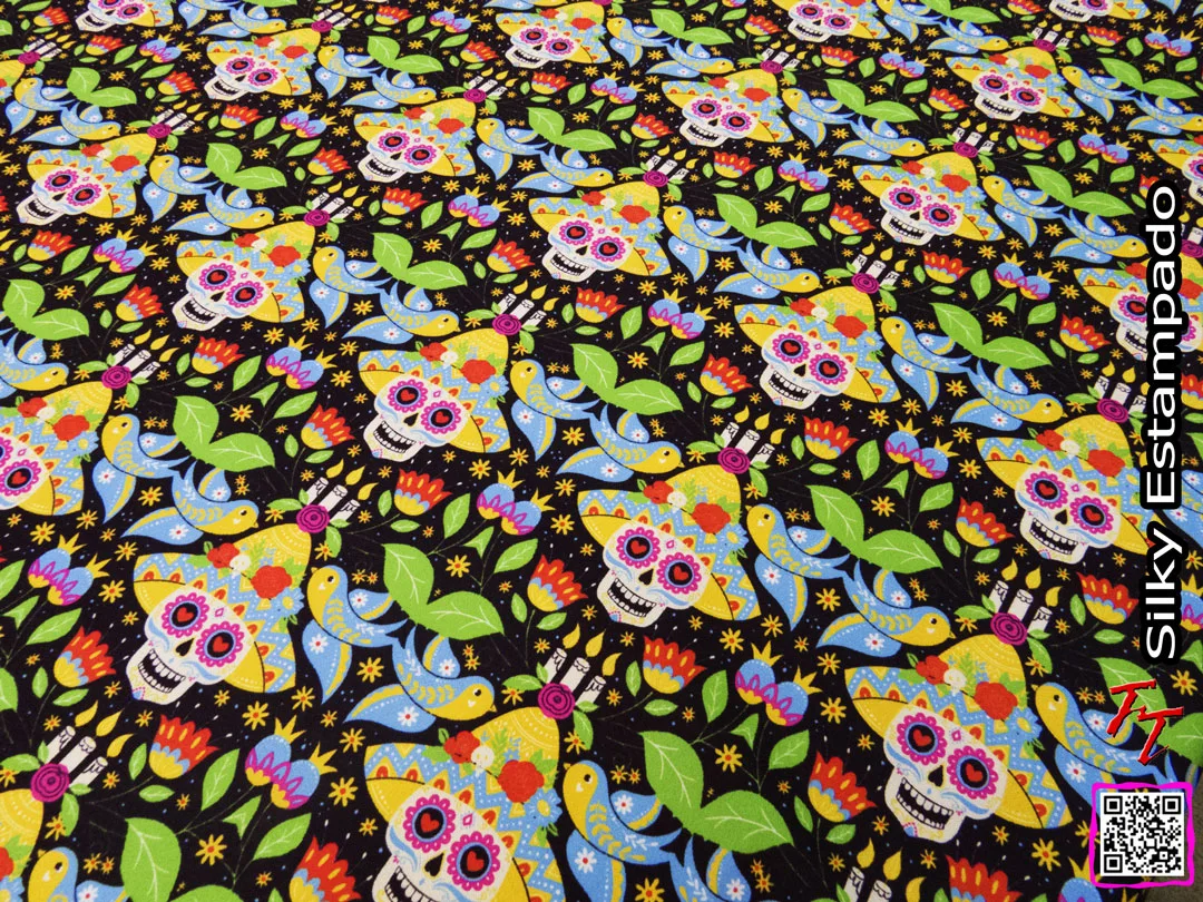 Silki estampado | Calaveras #7