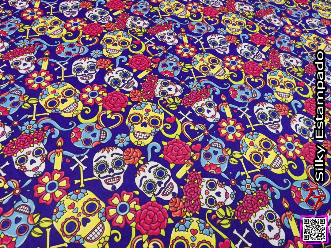 Silki estampado | Calaveras #1