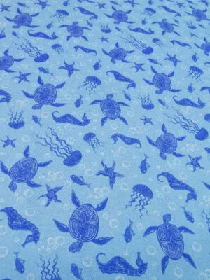 Silki Estampado | Marino #2