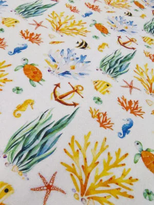 Silki Estampado | Marino #6