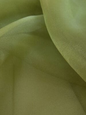 Organza Cristal | Verde Olivo