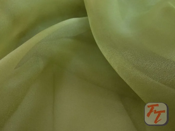 Organza Cristal | Verde Olivo