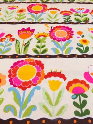 Silki estampado | Flores #1
