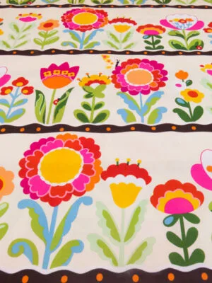 Silki estampado | Flores #1