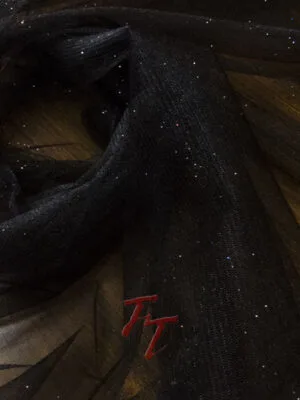 Tul Gliter | Negro #1