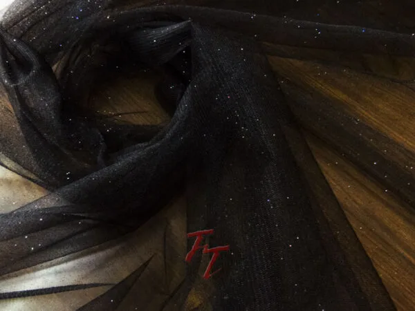 Tul Gliter | Negro #1