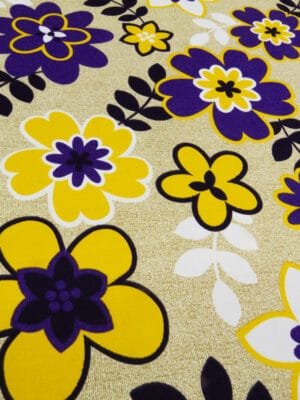 Tergal fantasía | Flor #1 Morado